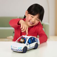BLUEY 19202 Bluey Polis Arabası Sesli ve Işıklı 1 Figür
