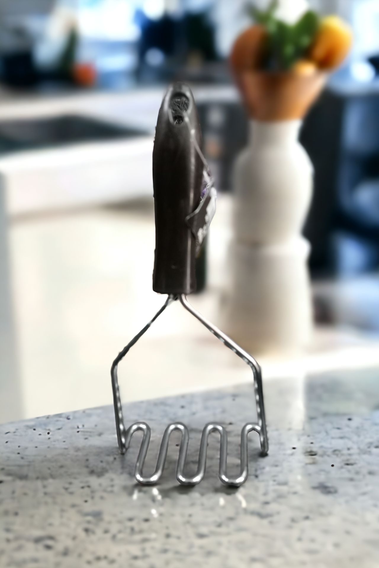 Çelik Patates Ezici Paslanmaz Zigzag