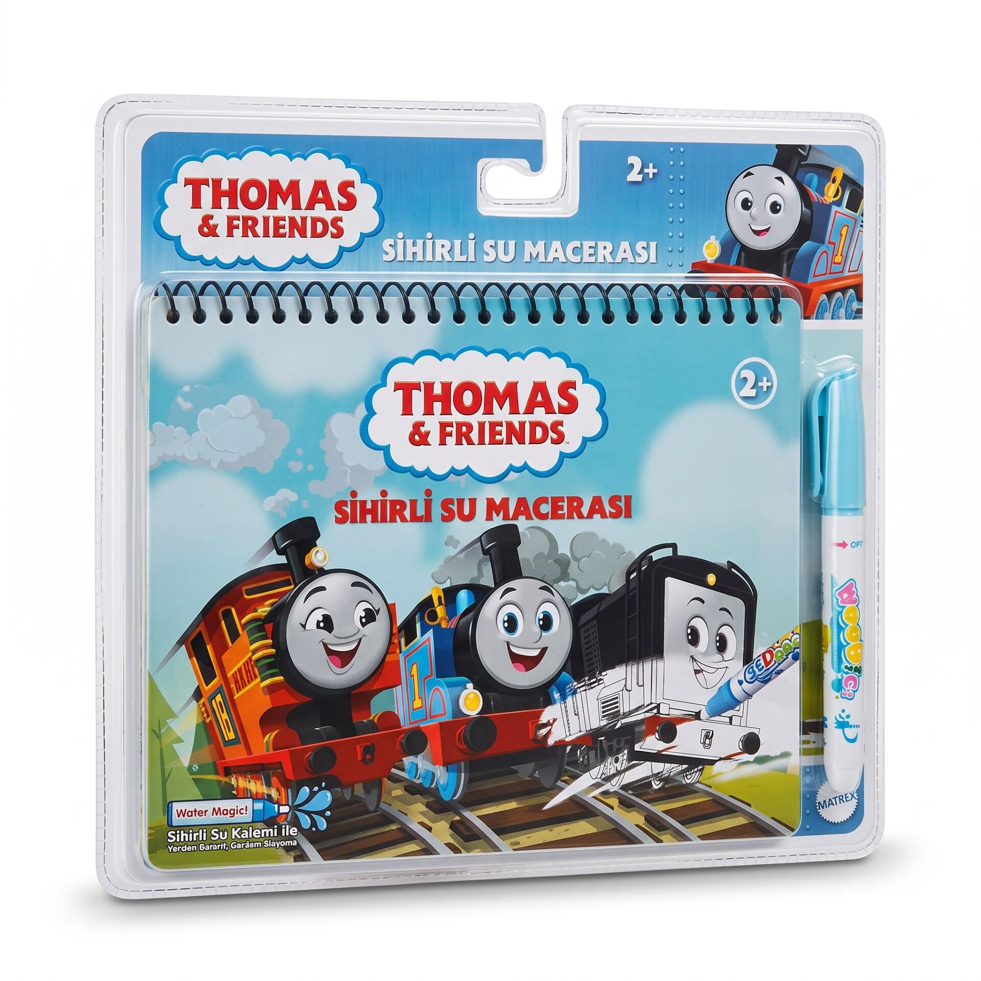 BK0014  FİSHER PRİCE SİHİRLİ BOYAMA KİTABI THOMAS