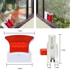 BUFFER® Çift Taraflı Cam İçin Ultra Güçlü Mıknatıslı Cam Sileceği Cam Temizleme Seti
