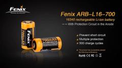 FENİX ARB-L16-700 mAH ŞARJLI PİL USB