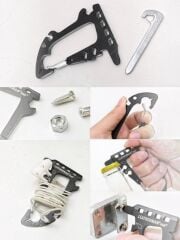 Leatherman Hail Pockettools 5 Fonksiyonlu Çok Amaçlı Karabina 831782
