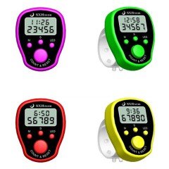 BUFFER® Dijital Yüzük Zikirmatik Tesbih Işıklı Sesli Tarih Saat Ayarlı