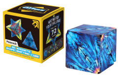 EQY10020 QY 3D MAGNETİC SHAPE SHİFTİNG CUBE PEACOCK