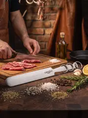 Tam Yassı Balkan Masat Çelik 25 cm Bıçak Bileme