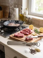Tam Yassı Balkan Masat Çelik 25 cm Bıçak Bileme