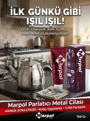 Marpol Parlatıcı Metal Cilası 100 Gr (Çelik, Titanyum, Altın, Gümüş, Bakır, Nikel Ve Alüminyum)