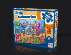 JP 31006 LİTTLE SUBMARİNE JUMBO PUZZLE 12 PARÇA
