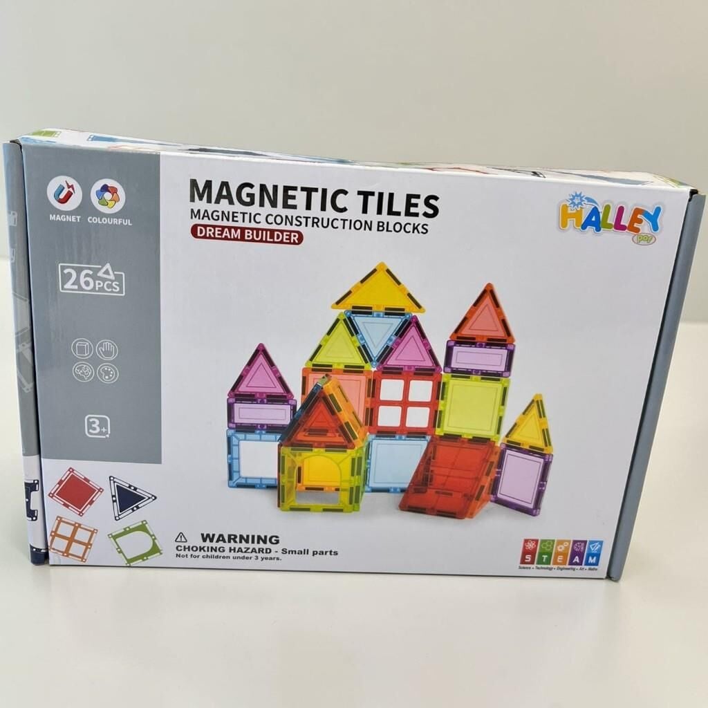 SH59696 26 PARÇA MAGNET STAND SERİ RENKLİ BLOK-ZRV