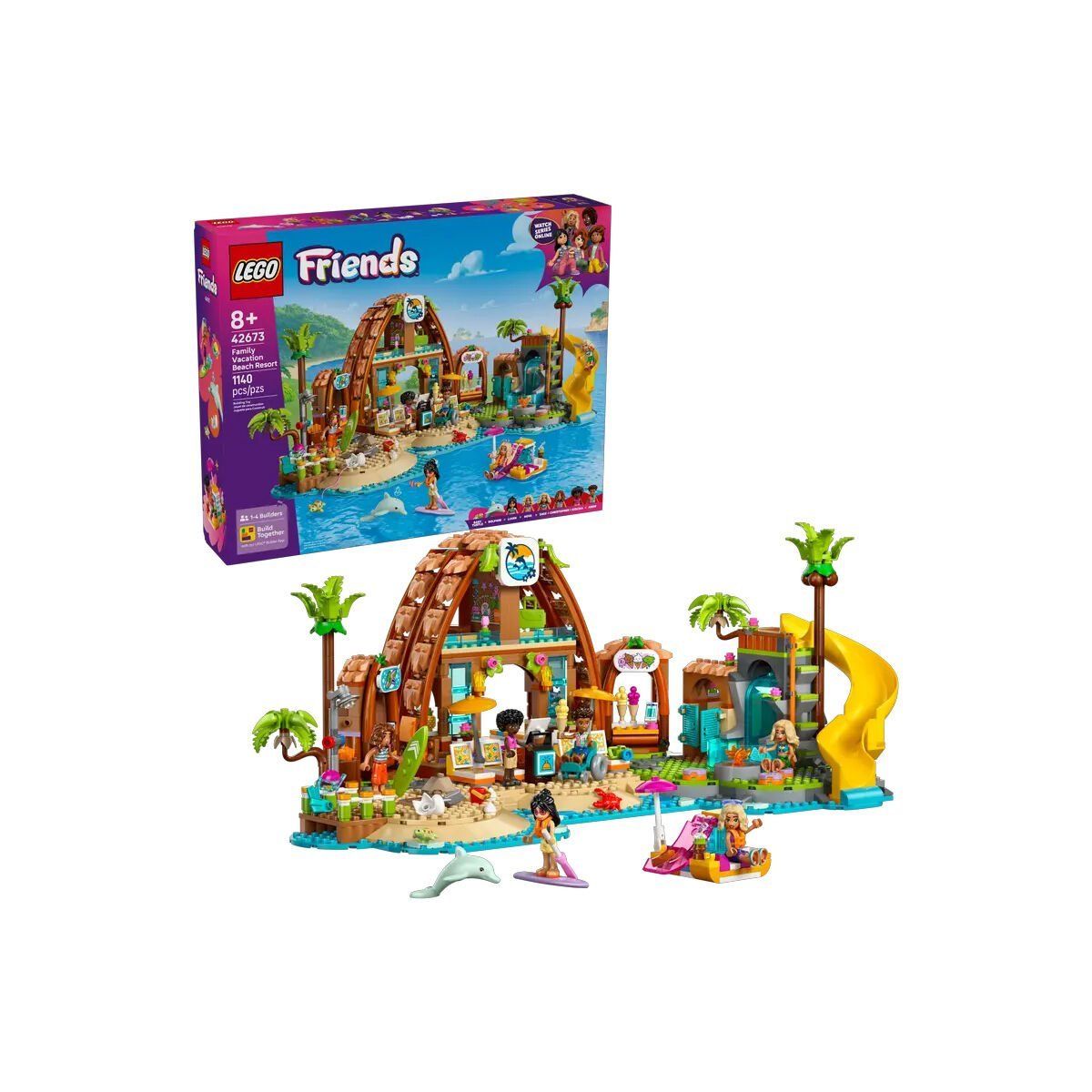 42673 Lego Friends Tatil Köyü 1140 parça +8 yaş