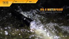 FENİX TK15 U-L LED SİYAH 1000 LÜMEN FENER