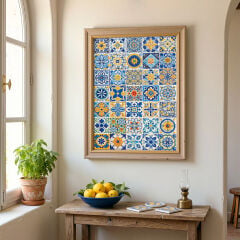 20883 PUZZLE 1000 BLUE MOSAİC COLLECTİON