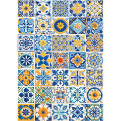 20883 PUZZLE 1000 BLUE MOSAİC COLLECTİON