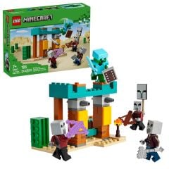 21267 Lego Minecraft The Illager Çöl Devriyesi 105 parça +7 yaş