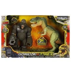 S01071144 OYUN SET PRİMAL CLASH GORİLLA/TREX 2Lİ