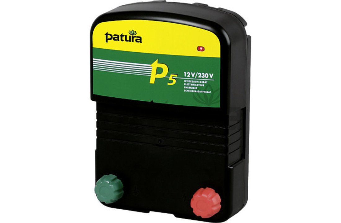 Patura P5 Elektrikli Çit Makinası (220V Elektrik ve 12V Çalışır) 6,3 Joul