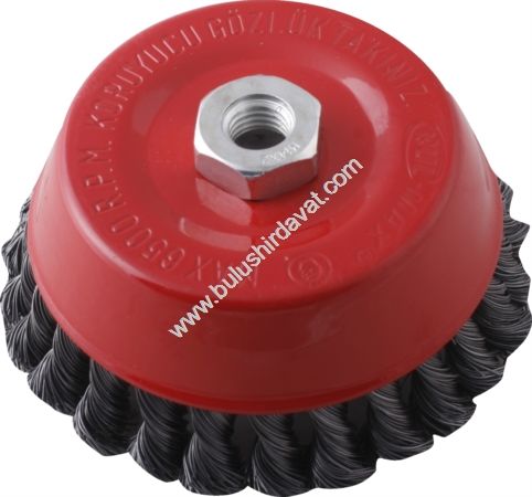 Bulmax 125 Mm Burgulu Fırca Bmx-275 (5 Adet Gönderilir)