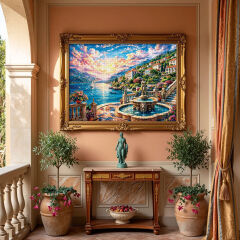 22541 PUZZLE 2000 SUNLİT RİVİERA