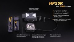 FENİX HP25 R KAFA LAMBASI 1000 LÜMENS