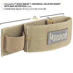 Maxpedition Sneak Universal Holster With Mag 3535B