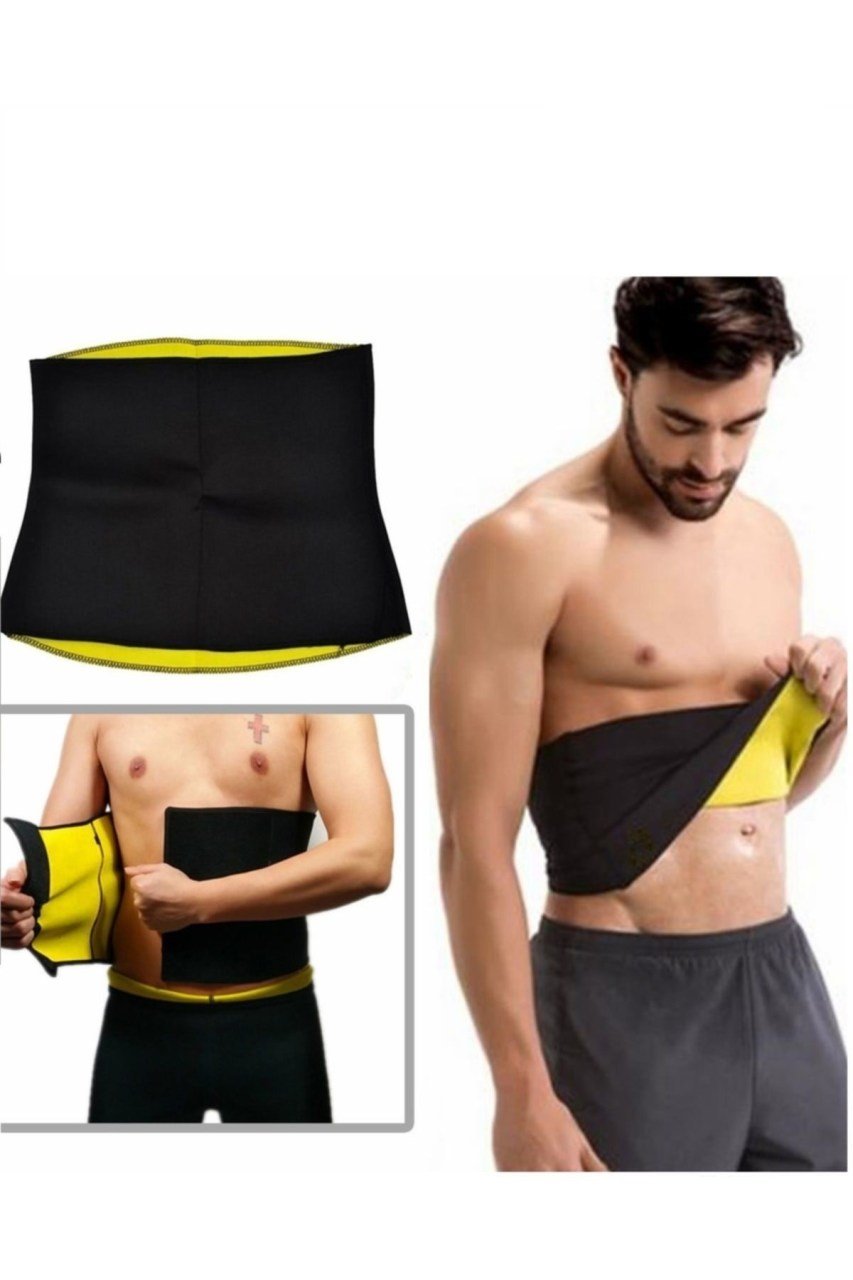 BUFFER® Termal Sauna Kemer Bel Korsesi  Termal Sauna Korse Bel Göbek Eriten İncelten  Korse