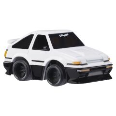 558835 CarTuned JDM 1985-87 Sprinter Trueno GT-Apex AE86 - Siyah Beyaz Araba