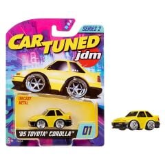 558866 CarTuned JDM 1985 Toyota Corolla AE86 - Sarı Coupe Araba