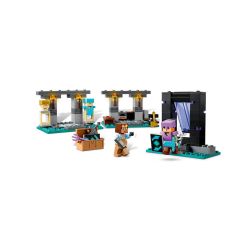 21252 LEGO® Minecraft® Cephanelik 203 parça +7 yaş