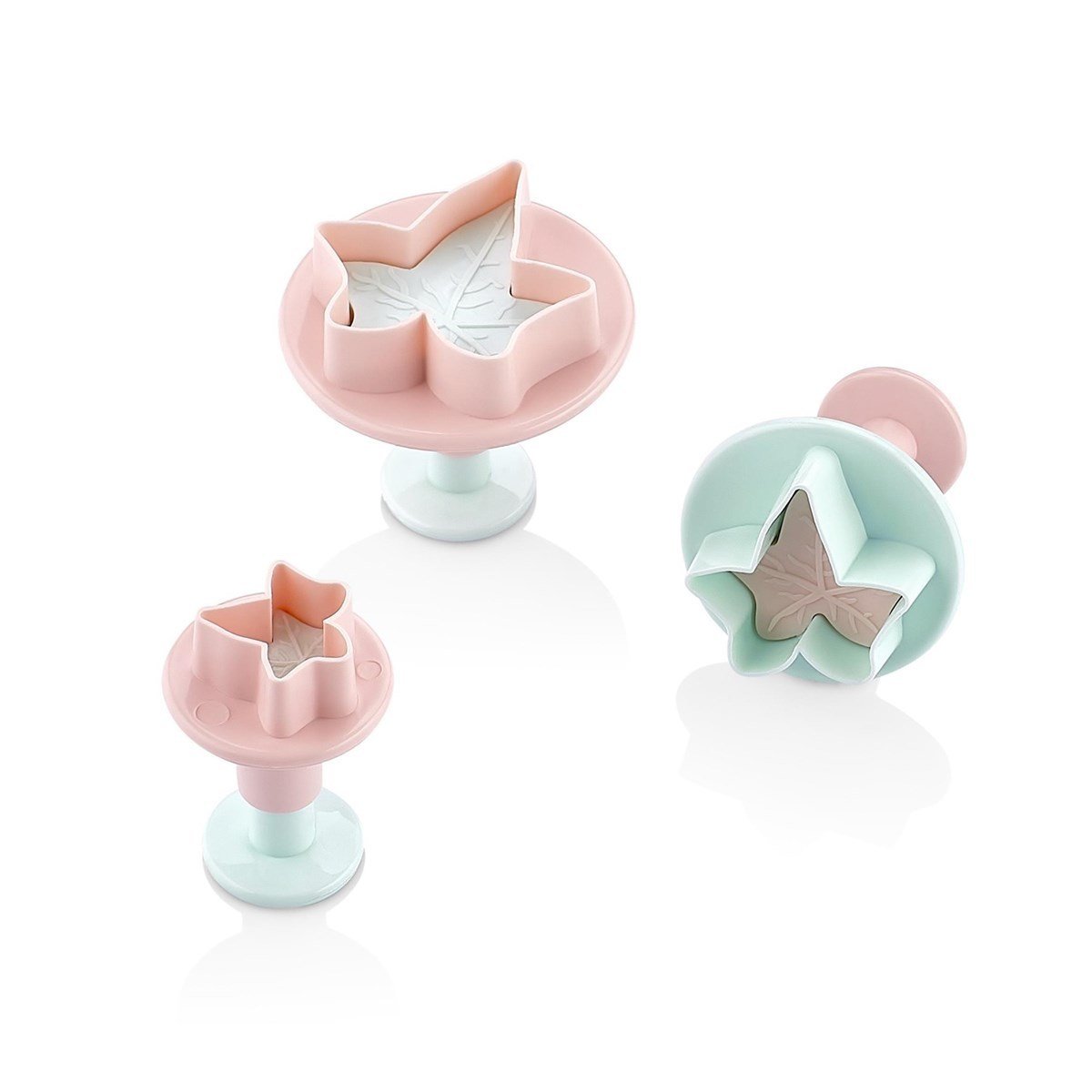 BUFFER® Şeker Hamuru Kesici Dekoratif Şeker Hamuru Kesme Kalıbı Aparatı