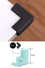 BUFFER® Kauçuk Bebek Çocuk Masa Sehpa Ünite Kenar Köşe Darbe Koruyucu Güvenlik Kiti