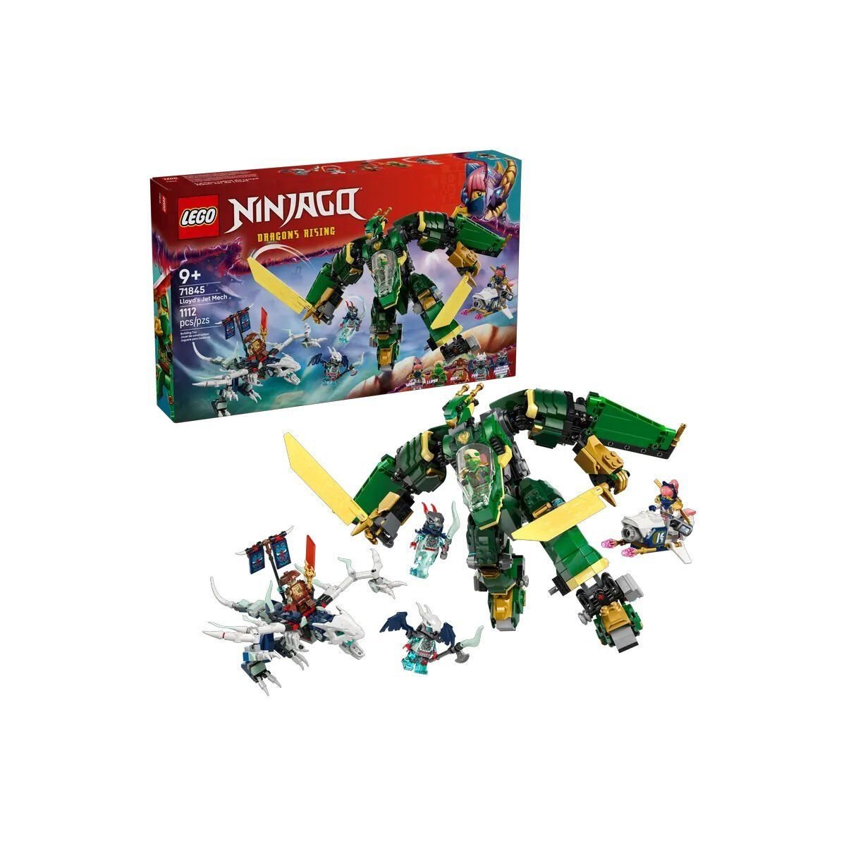 71845 Lego Ninjago Lloyd'un Jet Robotu 1112 parça +9 yaş