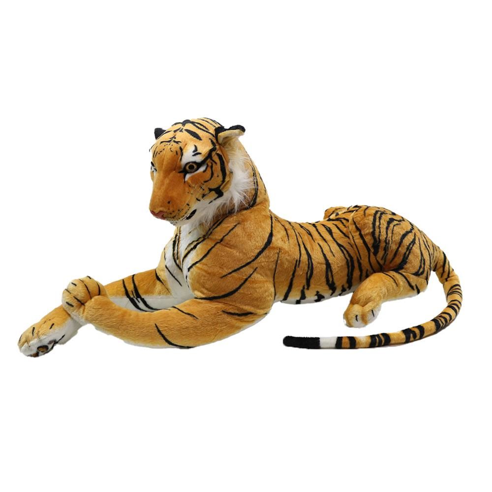 90 cm Uzanan Kaplan Peluş