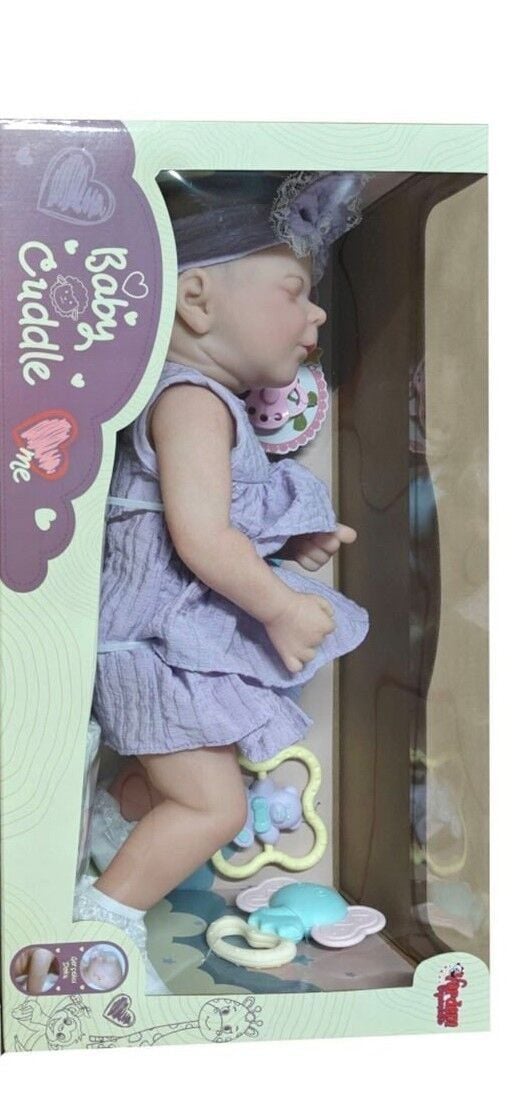 KNG-902-5 905-2 KUT 43 CM GERÇEKÇİ BEBEK VE