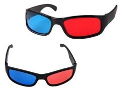 BUFFER® Plastik Ergonomik 3 Boyutlu 3D Tv Film Sinema İzleme Gözlüğü