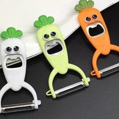 BUFFER® Havuç Kafalı Sebze Soyacağı ve Şişe Kapağı Açacak