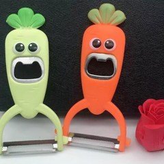 BUFFER® Havuç Kafalı Sebze Soyacağı ve Şişe Kapağı Açacak