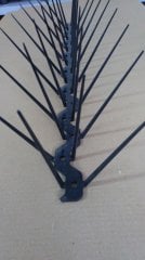 50 cm Kuş Dikeni Kondurmaz Dikenli Tel Polikarbonat Tüneme Önleyici Siyah