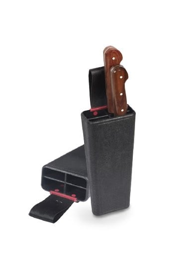 Plastik Bıçak Kütüğü 4 lü Kasap Kütük Kurban Kütüklük 22X9X5CM