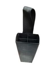 Plastik Bıçak Kütüğü 4 lü Kasap Kütük Kurban Kütüklük 22X9X5CM