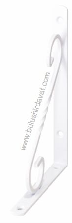 Bulmax 1'' Beyaz Ferforje Raf Atlı Bmx-5900 (1 Adet Gönderilir)