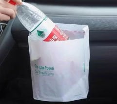 Pratik Su Geçirmez Oto Araba Çöp Poşeti Yapışkanlı 20 Adet