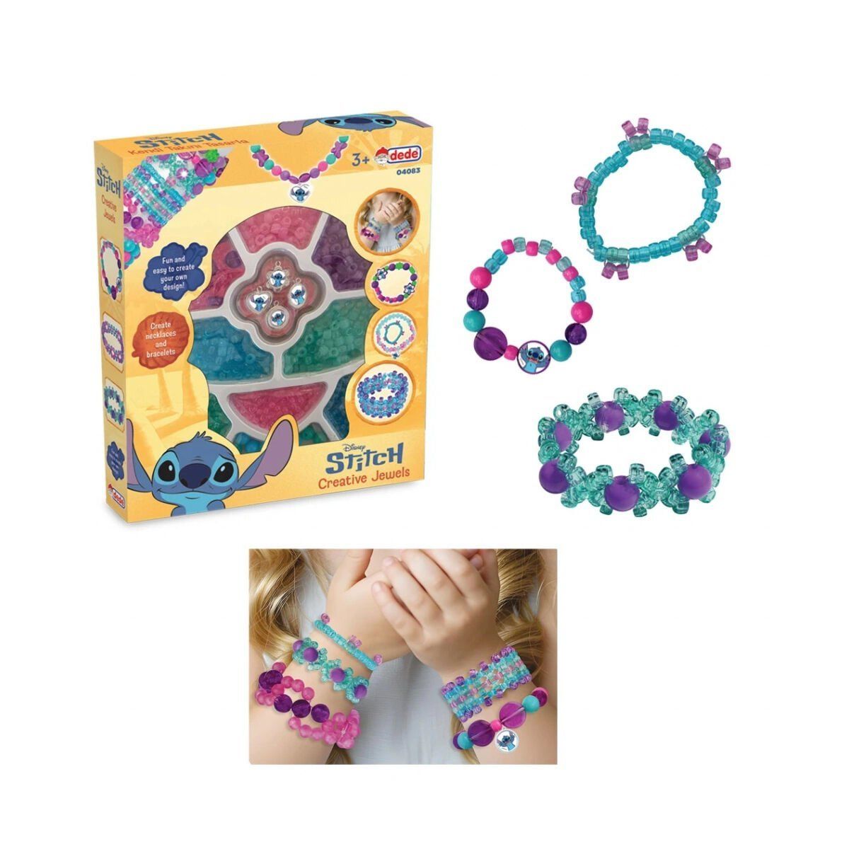 04083 STITCH TAKI TEKLİ KUTU TAKI SETİ