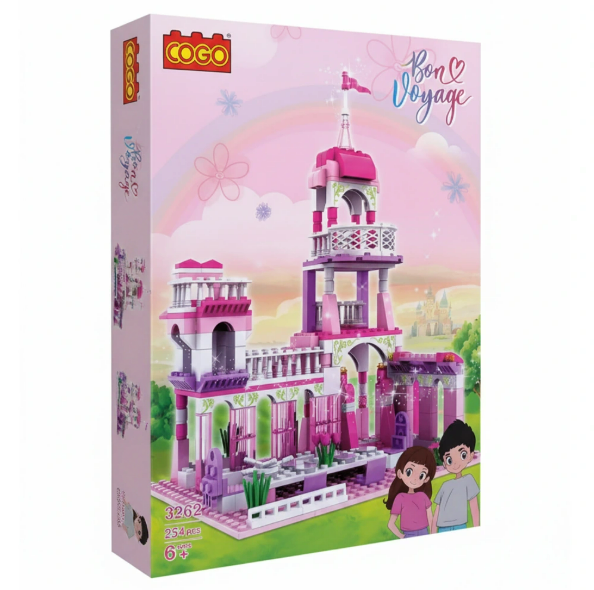 3262 254 PARÇA ŞATO MİNİ LEGO