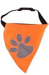 BUFFER® Kedi Köpek Fuları Gece Görüşlü Reflektör Kumaşlı Fosforlu Small