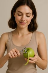 Russet MNK 184 Soyacak Çelik Sapan Domates Sebze Meyve Soyacağı 15cm