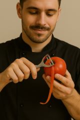 Russet MNK 184 Soyacak Çelik Sapan Domates Sebze Meyve Soyacağı 15cm