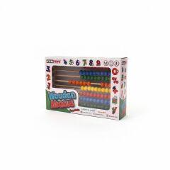 KM5632 KUMTOYS AHŞAP ABAKÜS-RED