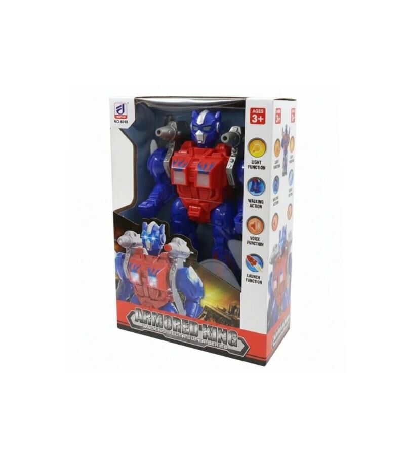 DMN6018 KUTUDA PİLLİ SESLİ IŞIKLI OYUNCAK ROBOT