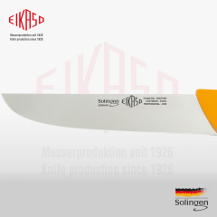 Eikaso Solingen Kasap Doğrama Bıçağı, 18 cm, Toplam 33 cm, Sarı Sap