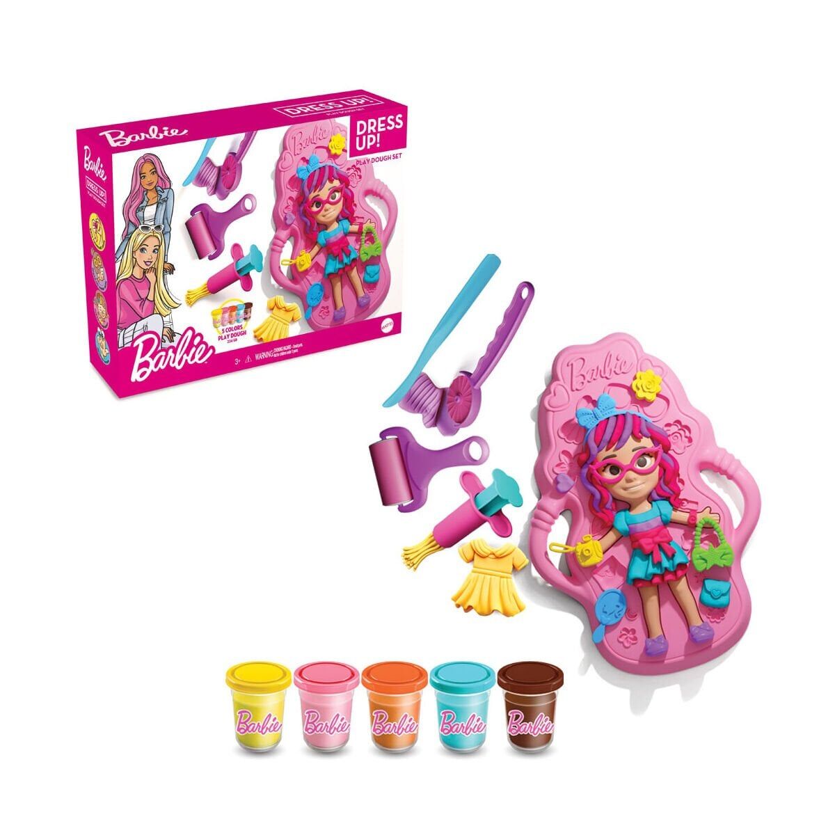 03927 BARBİE BEBEK GİYDİRME HAMUR SET 280 GR